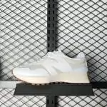 new balance 327 athletic chaussures white moonbeam gum ws327la